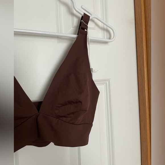 Everlane Re New Bra Dark Tan Size Small - Picture 2 of 7